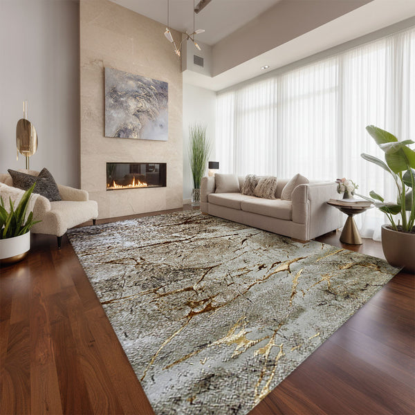 Covor Marble Crem Bej 0853A