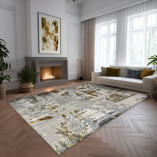 Covor Antic New Home Gri Gold