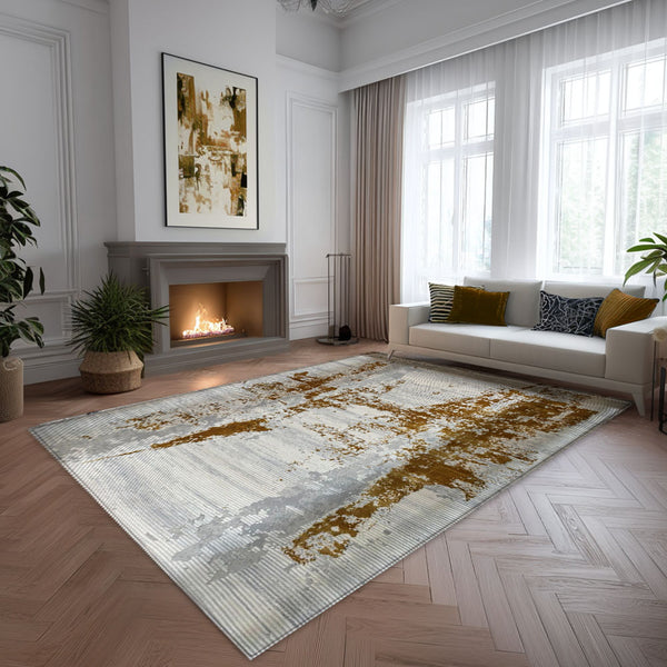 Covor Antic New Home Gri Gold