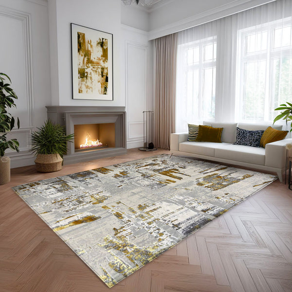 Covor Antic New Home Gri Gold